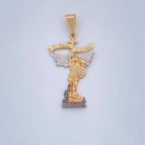 Dije San Miguel Arcángel 2.6gr / 4.1cm / Tres Oros 18K $
