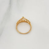 Anillo 15´S Corona 1.7 g / T5 1/2 Oro Amarillo 18K