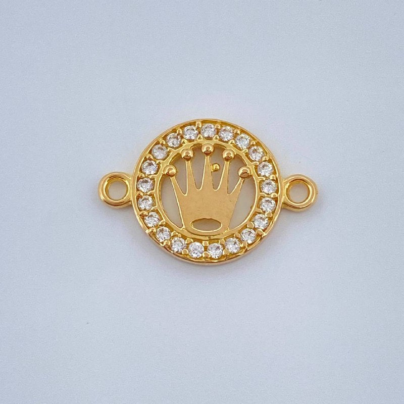 Herraje Corona Rx 0.65gr / 1.3cm / Oro Amarillo 18K &