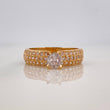 Anillo Solitario Churumbela 3.05 g / T6 1/2 Oro Amarillo 18K