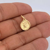 Dije Medalla Medusa 1gr / 2cm / Oro Amarillo 18K &