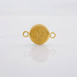 Herraje Circulo Letra N 0.4g / 1.5cm Oro Amarillo 18K
