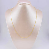 Cadena China 1.85g / 45cm / 0.6mm Oro Amarillo 18K