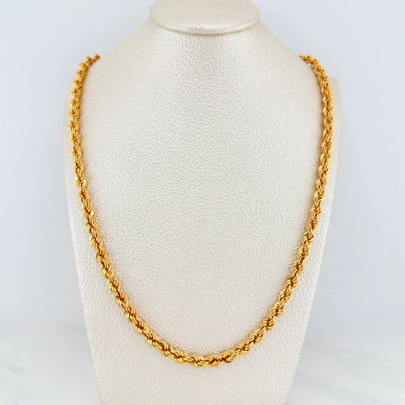 Cadena Lazo 14.15 g / 60 cm / 4.15 mm Oro Amarillo 18K