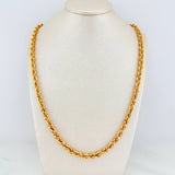 Cadena Lazo 14.15 g / 60 cm / 4.15 mm Oro Amarillo 18K