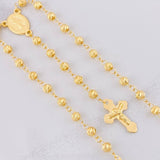 Rosario Virgen Milagrosa 10g / 60cm / 4mm Oro Amarillo 18K