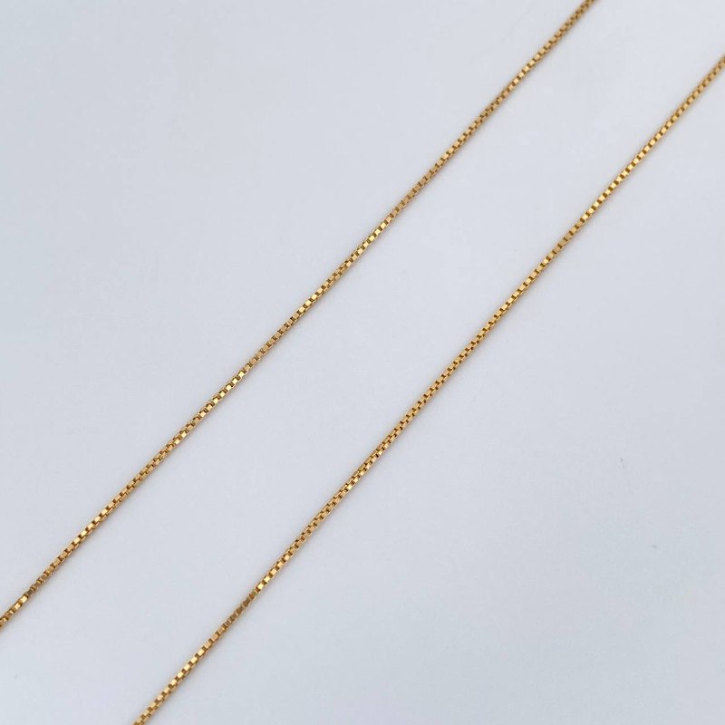 Set Cadena y Dije Veneciana + San Benito 1.4gr / Oro Amarillo 18K (Oferta) $