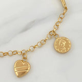 Pulso Charms 5.95 g / 17.3 cm / 3.21 mm Oro Amarillo 18K