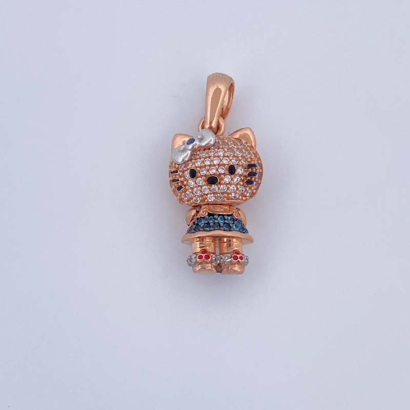 Dije Gata 4.65gr / 2.8cm / Oro 18K &