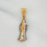 Dije Santa Muerte 2.5 g / 3 cm Tres Oros 18K