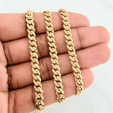 Cadena Cubana Infinito 19.4 g / 61 cm / 4.8 mm Oro Amarillo 18K