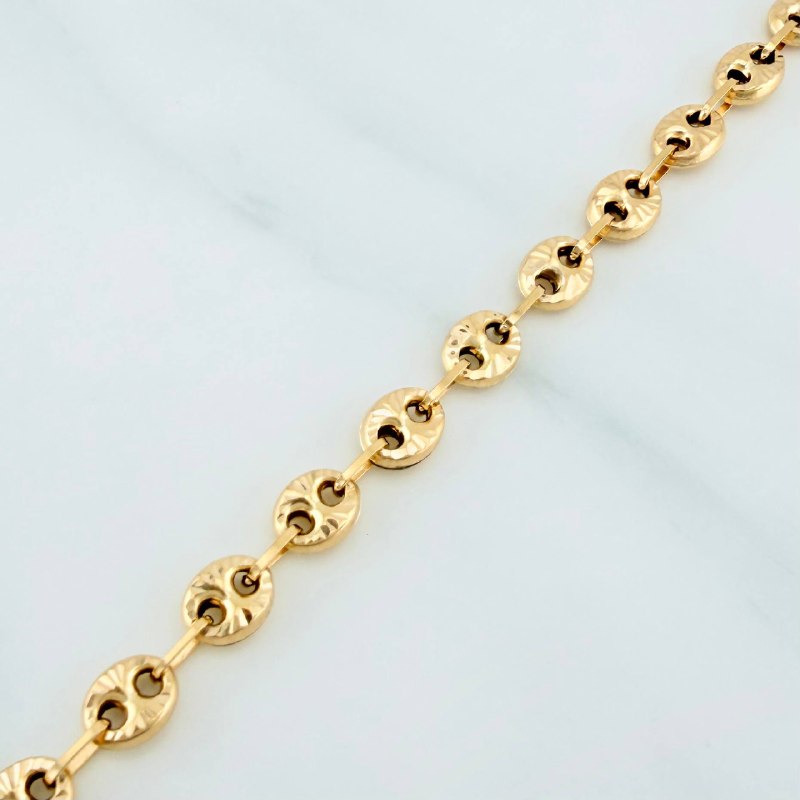 Tobillera Gc 4.8 g / 27 cm / 4.15 mm Oro Amarillo 18K