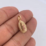 Dije Virgen de Guadalupe 2.9gr / 2.3cm / Oro 18K &
