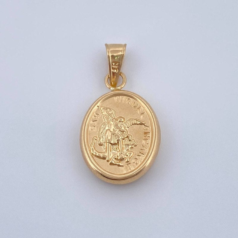 Dije San Miguel 1.05gr / 2.4cm / Oro Amarillo 18K &