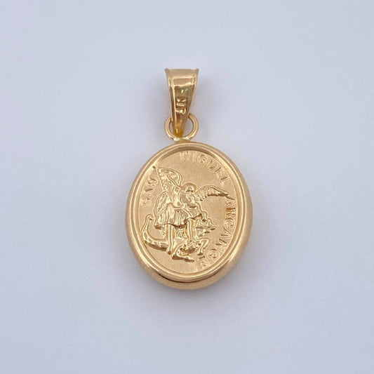 Dije San Miguel 1.05gr / 2.4cm / Oro Amarillo 18K &
