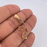 Dije Serpiente 1.85gr / 4cm / Oro 18K &