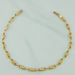 Pulso Rustico Cilindro Barril 5.5 g / 25.8 cm / 3.9 mm Oro Amarillo 18K