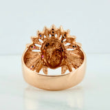 Anillo Indio 8.85 g / T10 Oro Rosa 18K
