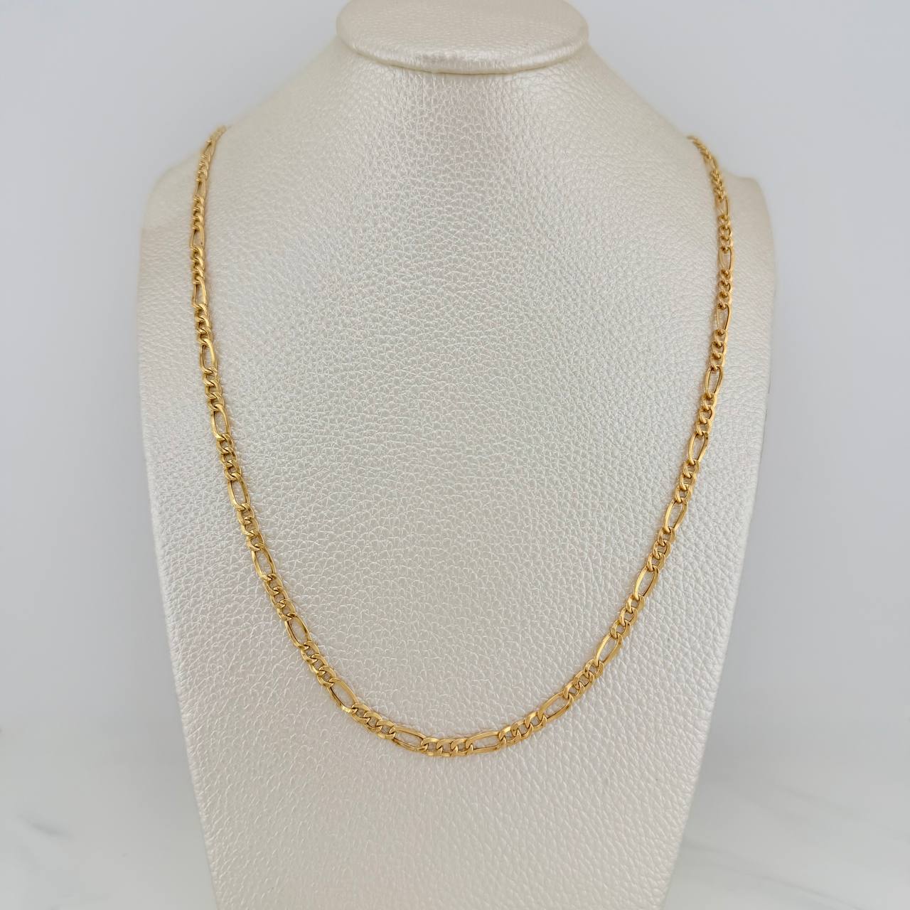 Cadena Figaro 17.4 g / 60.8 cm / 5.55 mm Oro Amarillo 18K