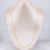Cadena China 3.85g / 60cm / 1.65mm Oro Amarillo 18K