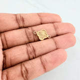 Herraje Trebol 0.6 g / 1.6 cm Oro Amarillo 18K