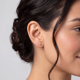 Topos Bola Diamantada 0.4 g / 3 mm Oro Amarillo 18K