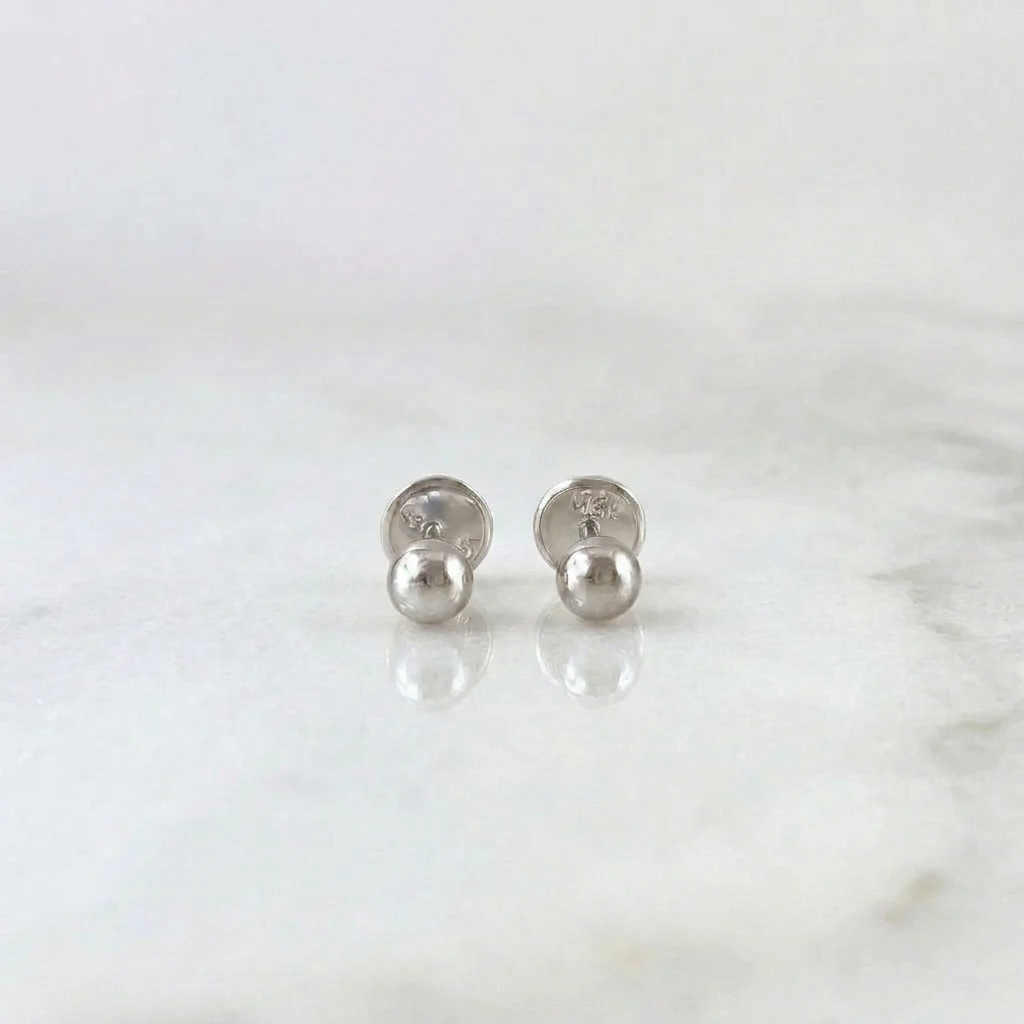 Topos Bola Lisa 0.4gr / Oro 18K