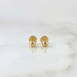 Topos Bola Lisa 0.4 g / 3 mm Oro Amarillo 18K