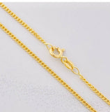 Cadena Mini Cubana 4.75g / 50cm / 1.47mm Oro Amarillo 18K