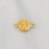 Herraje San Benito 0.35g / 1.5cm Oro Amarillo 18K