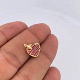 Dije Corazon 1.35gr / 1.8cm / Oro 18K &