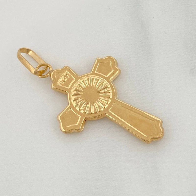 Dije Cruz Rayos De Luz 1.4 g / 3.5 cm Oro Amarillo 18K