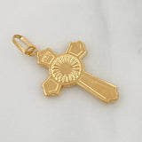 Dije Cruz Rayos De Luz 1.4 g / 3.5 cm Oro Amarillo 18K