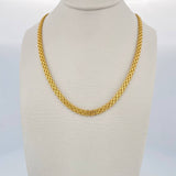 Cadena China 7.65gr / 54.5cm / +1 Oro 18K &