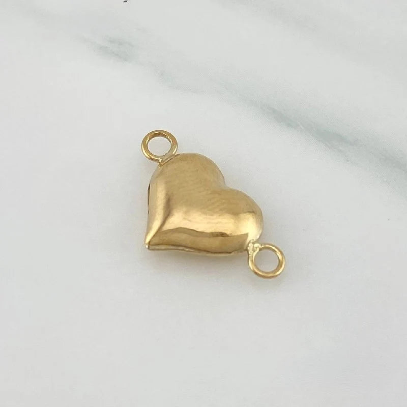 Herraje Corazon 0.25g / 1.3cm Oro Amarillo 18K