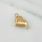 Herraje Corazón 0.6 g / 1.9 cm Oro Amarillo 18K