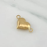 Herraje Corazon 0.25g / 1.3cm Oro Amarillo 18K