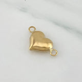 Herraje Corazon 0.25g / 1.3cm Oro Amarillo 18K