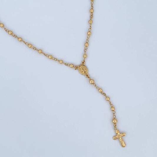 Rosario Virgen Milagrosa 6gr / 49.5cm / Oro Amarillo 18K &