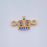 Herraje Corona 0.6gr / 1.5cm / Oro Amarillo 18K &