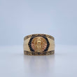 Anillo Medusa Tribal 10.85gr / T10 3/4 / Tres Oros 18K &