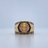 Anillo Medusa Tribal 10.85gr / T10 3/4 / Tres Oros 18K &