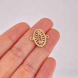 Herraje Virgen de Guadalupe 2.2g / 1.8cm Oro Amarillo 18K