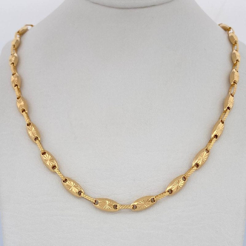Cadena Eslabon 11.05gr / 51cm / Oro Amarillo 18K &