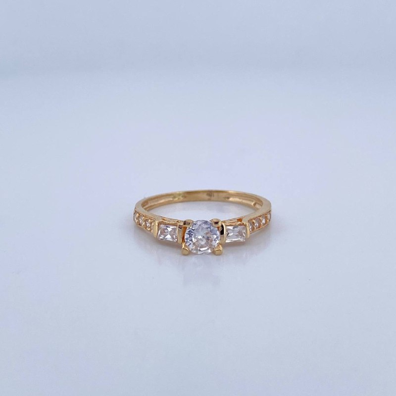 Anillo Churumbela Trio 2.1gr / T6 1/2 / Oro 18K &