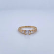 Anillo Churumbela Trio 2.1gr / T6 1/2 / Oro 18K &
