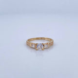 Anillo Churumbela Trio 2.1gr / T6 1/2 / Oro 18K &