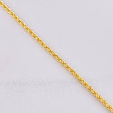 Tobillera Lazo 2.4g / 25.2cm / 2.7mm Oro Amarillo 18K
