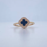 Anillo Trebol 2.75gr / T7 3/4 / Oro Amarillo Nac.Esp. 18K &