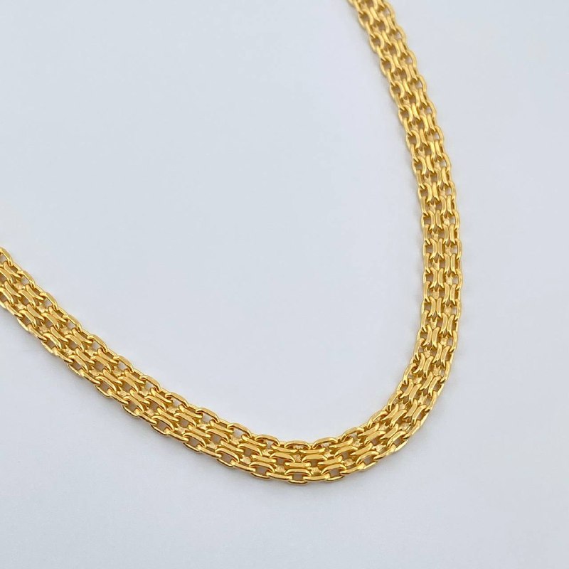 Cadena China 7.65gr / 54.5cm / +1 Oro 18K &